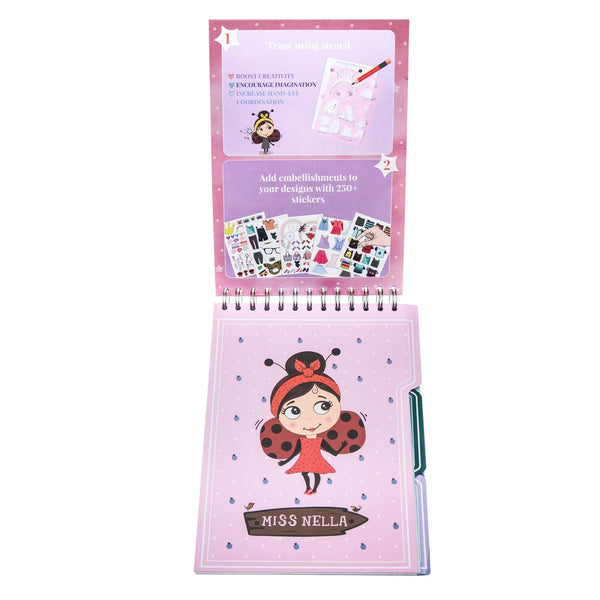 Miss Nella Little Dress-Up Book