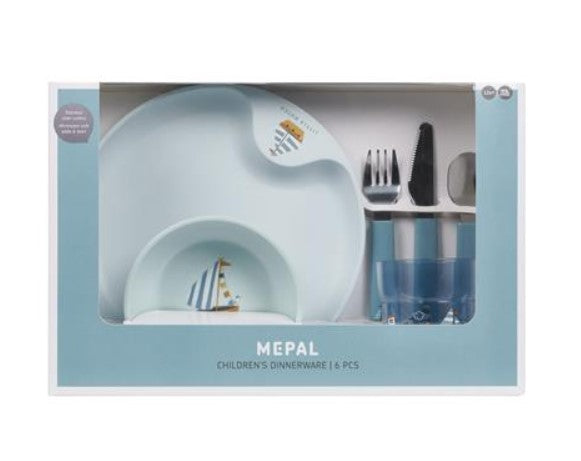 Children's dinnerware 6-piece set - Sailors Bay