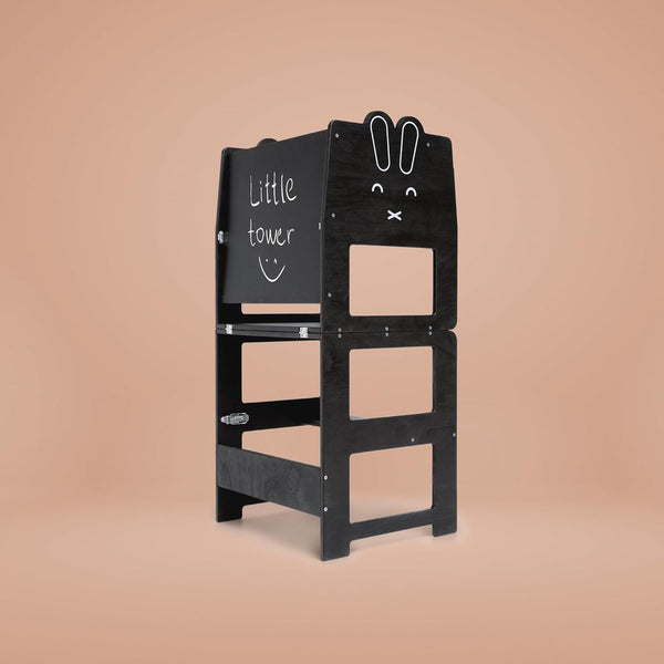 Convertible kitchen tower RABBIT BLACK SPECIAL PRICE PRE ORDER