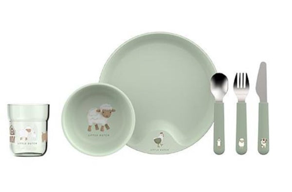 Children's dinnerware 6-piece set Little Farm