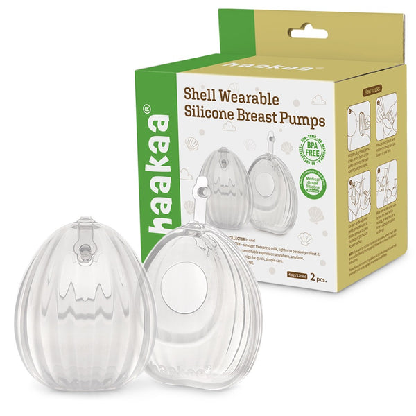 Haakaa Shell Wearable Silicone Breast Pump (75/100ml)