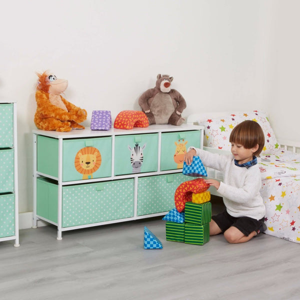 Liberty House Jungle 5 Drawer Kids’ Storage Chest