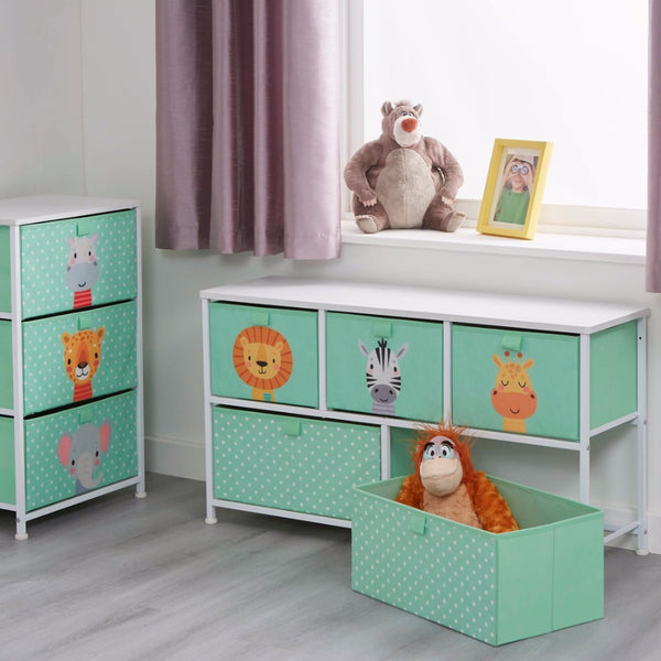 Liberty House Jungle 5 Drawer Kids’ Storage Chest