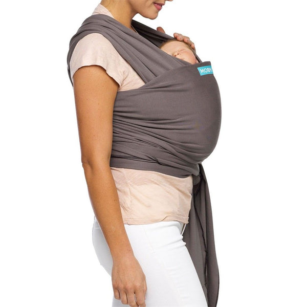 Moby Wrap Classic Stretchy Baby Carrier (Color: Slate)