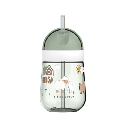 Straw Cup Little Farm 300ml