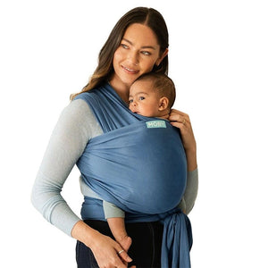 Moby Wrap Classic Stretchy Baby Carrier (Color: Ocean)