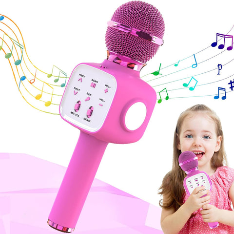 Children's Wireless Microphone with inbuilt Karaoke with Bluetooth Function