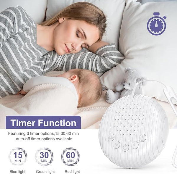 Portable, Wireless White Noise Sound Machine