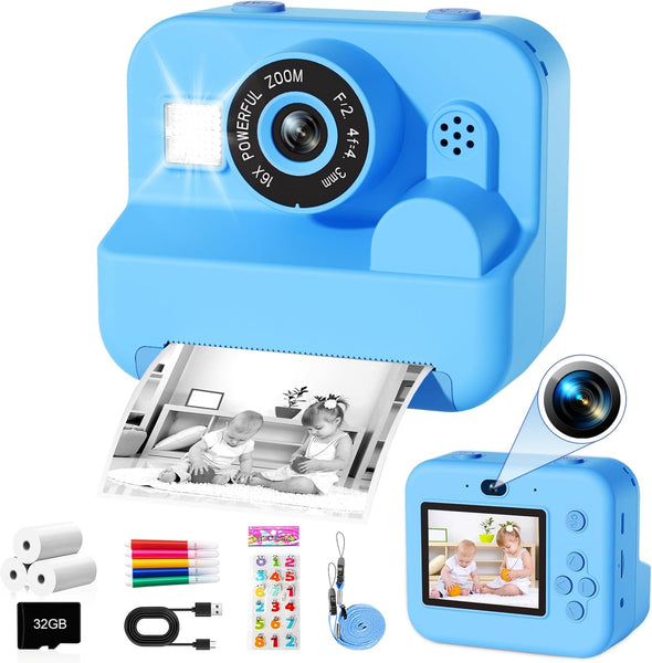 Kid's Camera With Instant print