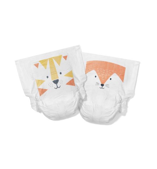 Kit & Kin eco nappies, Size 4 Tiger & Fox – 9-14kg Mini Pack (10 pack)