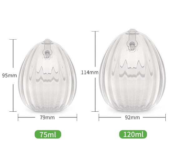 Haakaa Shell Wearable Silicone Breast Pump (75/100ml)