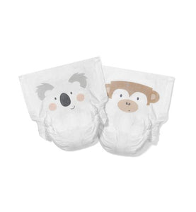 Kit & Kin eco nappies, Size 5 Koala & Monkey – 11kg+ Mini Pack (10 pack)