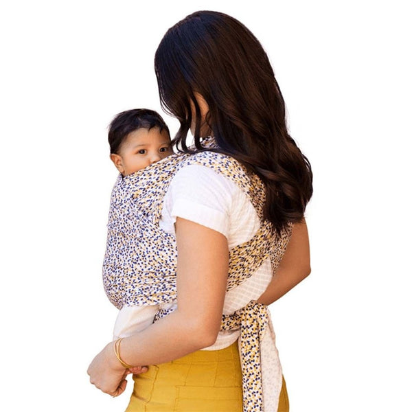 Moby Wrap Evolution Baby Carrier - Very soft and easy to wear - Hopscotch