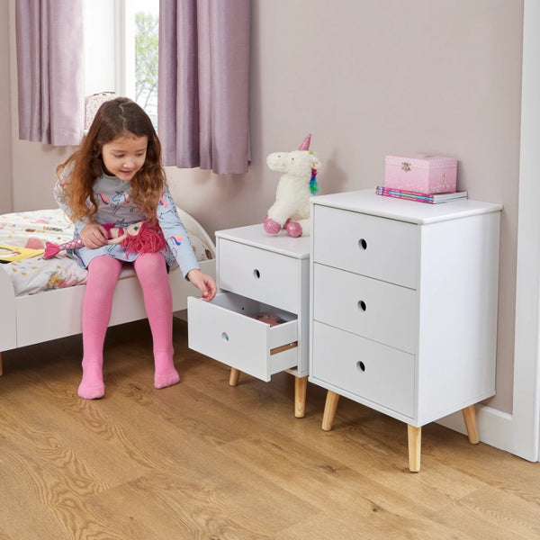 Liberty House Kids Bedroom Playroom Storage Cabinets – 2 Drawer