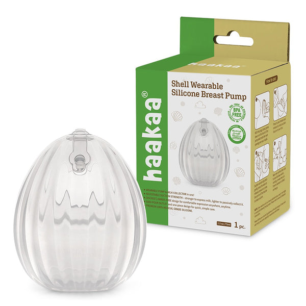 Haakaa Shell Wearable Silicone Breast Pump (75/100ml)