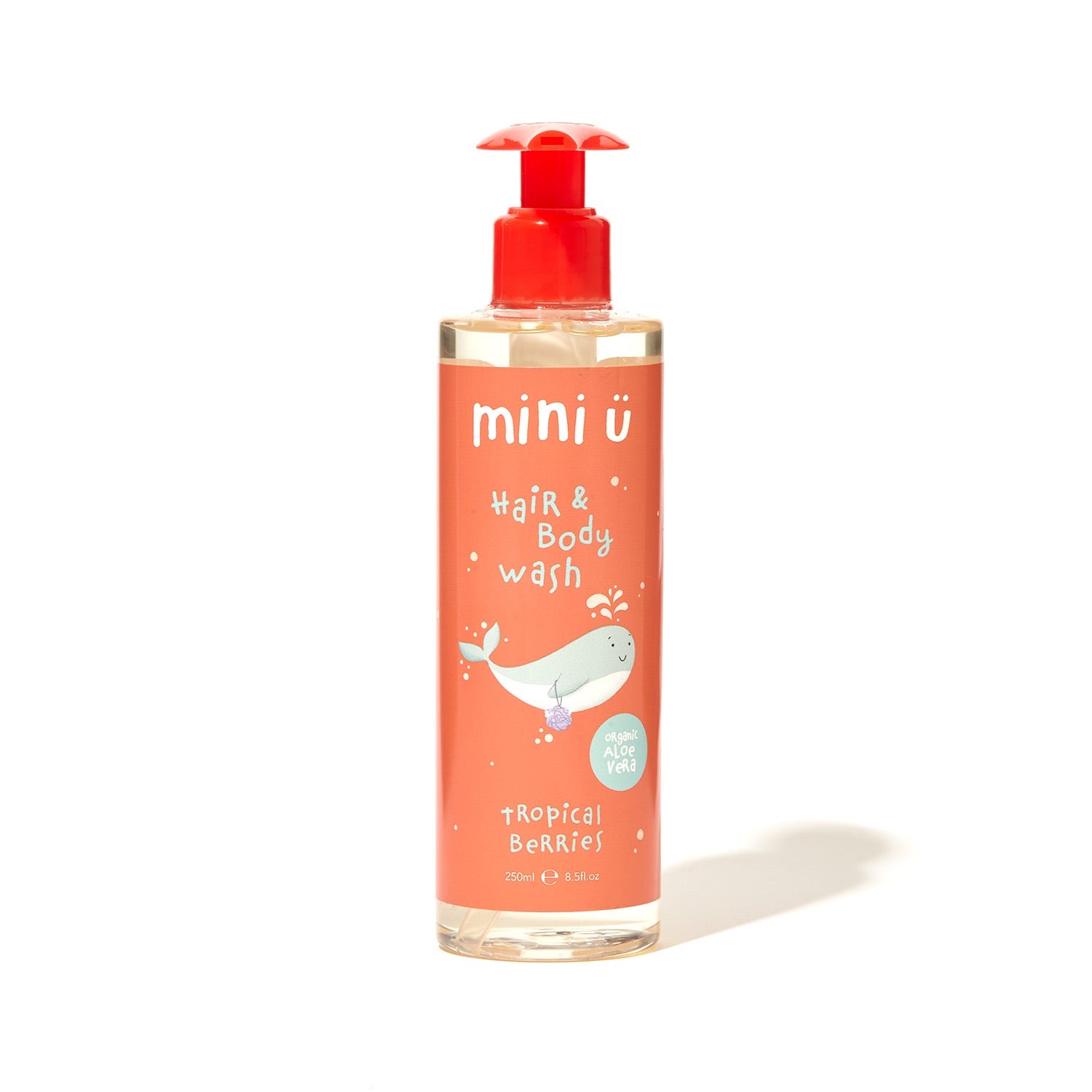 Mini-U Tropical Berries Hair & Body Wash (250ml)