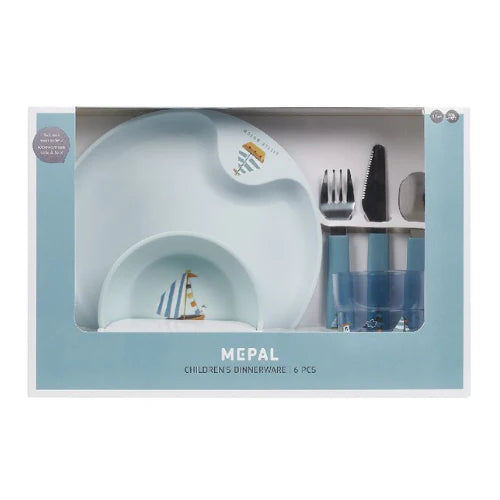 Children's dinnerware 6-piece set - Sailors Bay