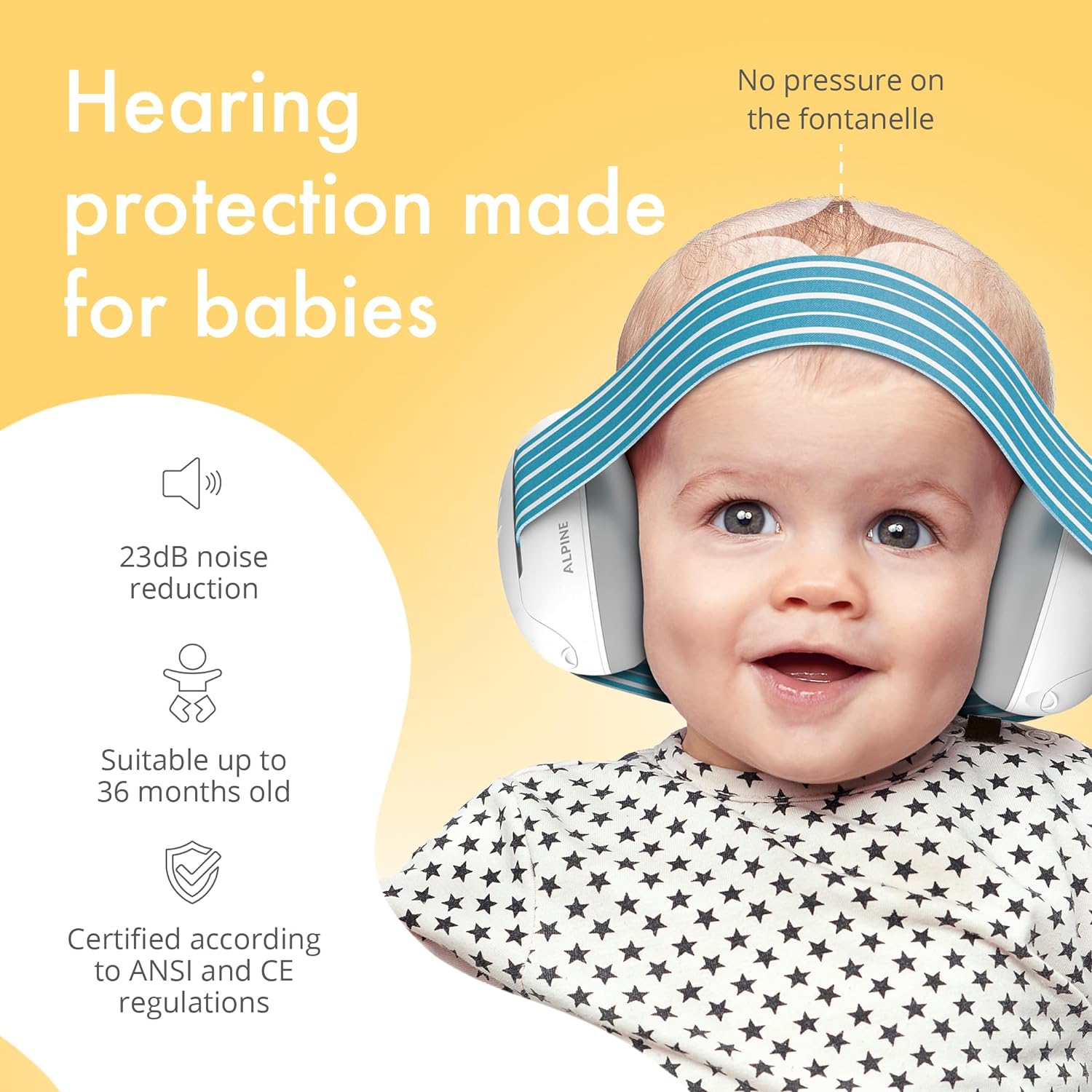 Baby & Toddler Ear Protection- noise cancelling earmuffs