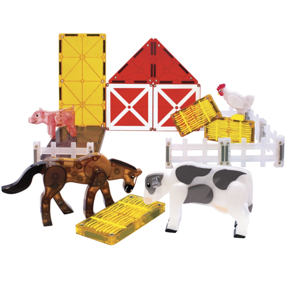 Magna-Tiles Farm Animals 25-Piece Set