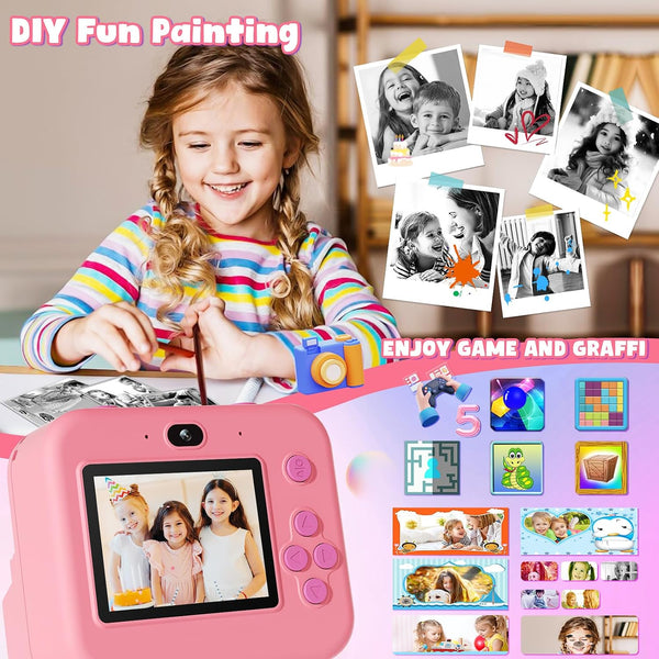 Kid's Camera With Instant print