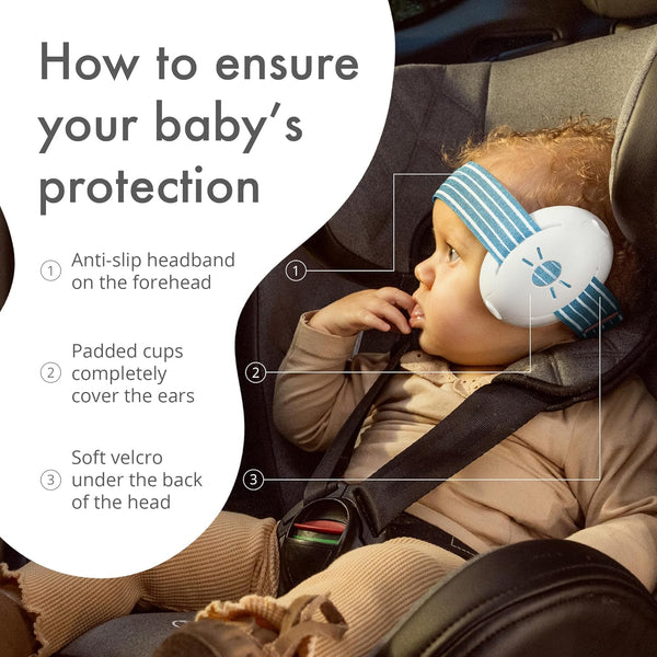 Baby & Toddler Ear Protection- noise cancelling earmuffs