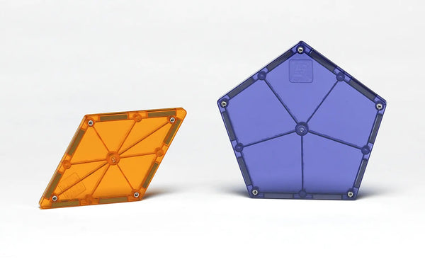 Magna-Tiles Polygons 8-Piece Expansion Set