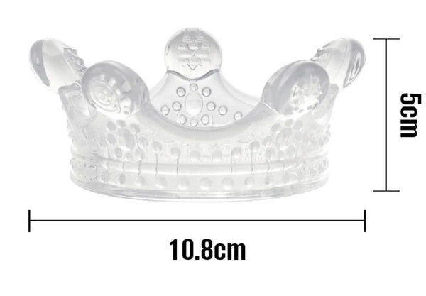 Haakaa Silicone Crown Teether – Clear