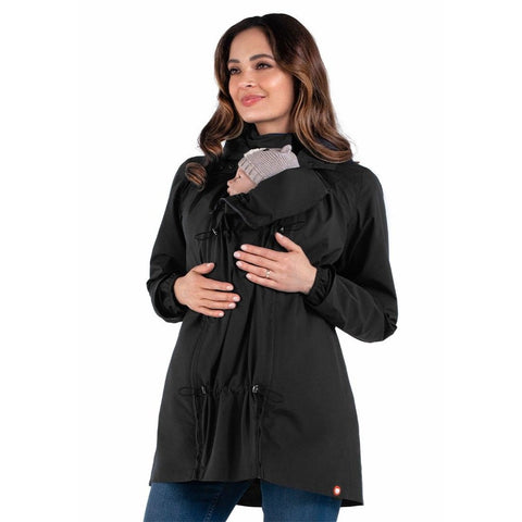 Numbat Go Wombat London Maternity and Babywearing Jacket (Black)