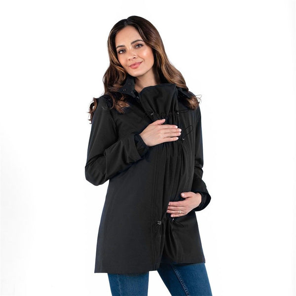 Numbat Go Wombat London Maternity and Babywearing Jacket (Black)