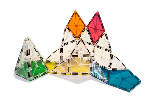 Magna-Tiles Polygons 8-Piece Expansion Set