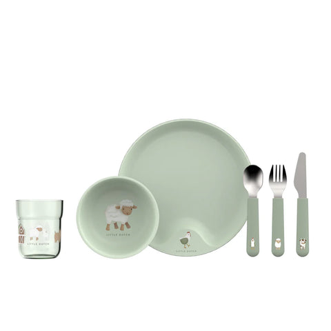 Children's dinnerware 6-piece set Little Farm