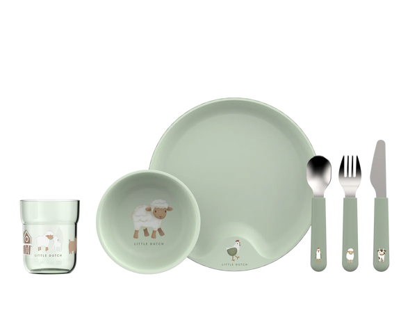 Children's dinnerware 6-piece set Little Farm