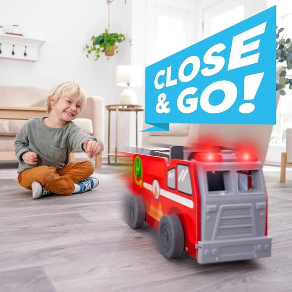 Adventure Bound™: 2-in-1 Transforming Fire Truck Play Set