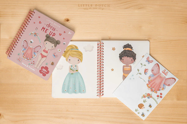 Dress me up book "Rosa & Friends"