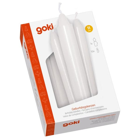 Goki Birthday Candles (Set of 11)