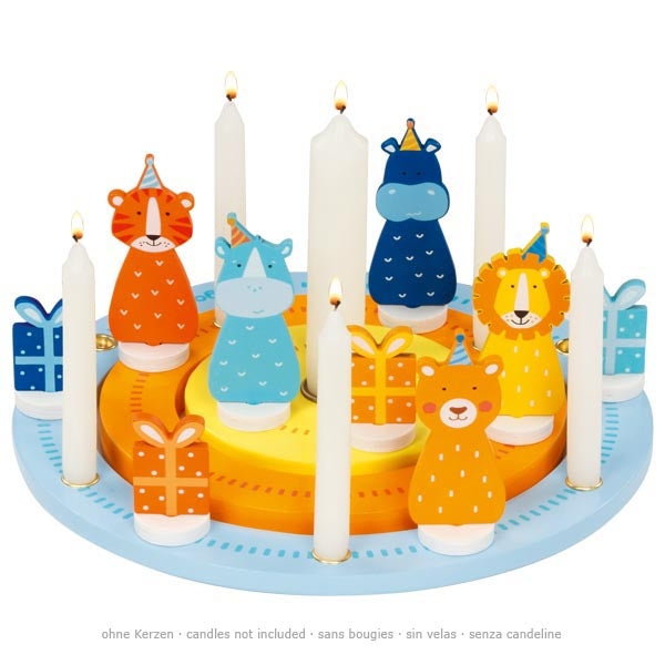 Goki Birthday Wreath, Animal Friends