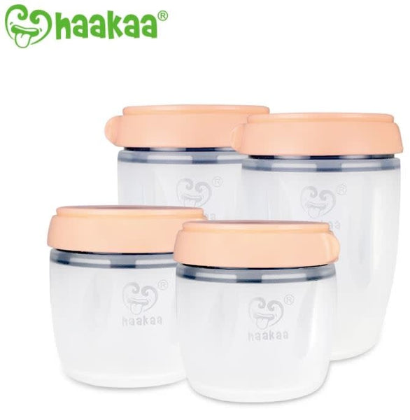 Haakaa Generation 3 Silicone Storage Container Set (2×160 + 2x250ml)