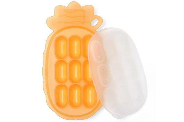 Haakaa Pineapple Silicone Nibble Tray