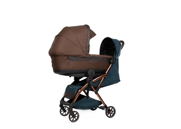 Leclerc Lux Basinette Brown/ Black