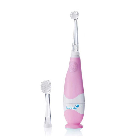 Brush-Baby BabySonic Electric Toothbrush for Toddlers, Pink
