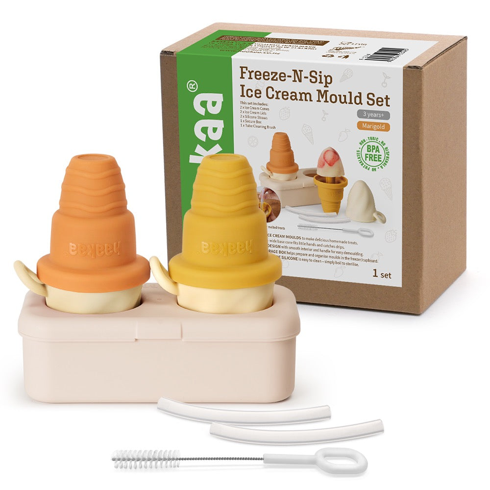 Haakaa Freeze-N-Sip Ice Cream Mould Set- 2 pack