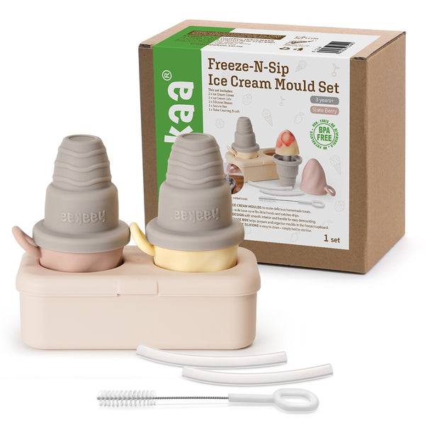 Haakaa Freeze-N-Sip Ice Cream Mould Set- 2 pack