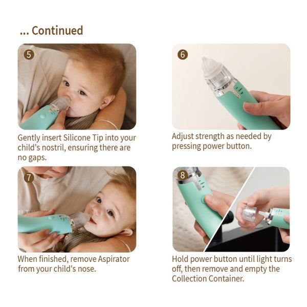 Haakaa Rechargeable Baby Nasal Aspirator