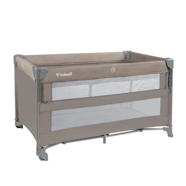 Kidwell Blissy Lift 2-Level Travel Cot / Playpen, Beige