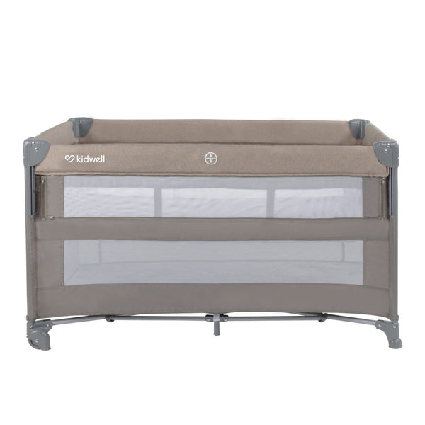 Kidwell Blissy Lift 2-Level Travel Cot / Playpen, Beige