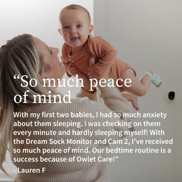 Owlet BUNDLE: Medically-Certified Dream Sock + Cam 2