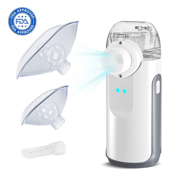 Compact Portable Nebulizer with rechargeable lithium Battery by Rockabye