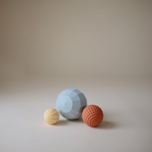 Mushie Nesting Spheres Sensory Toy