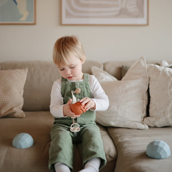 Mushie Nesting Spheres Sensory Toy
