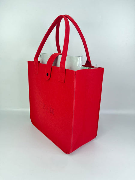 PIRA Red Felt Bag